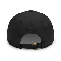 Adventure Dad Hat with Leather Patch – Perfect for Outdoor Enthusiasts