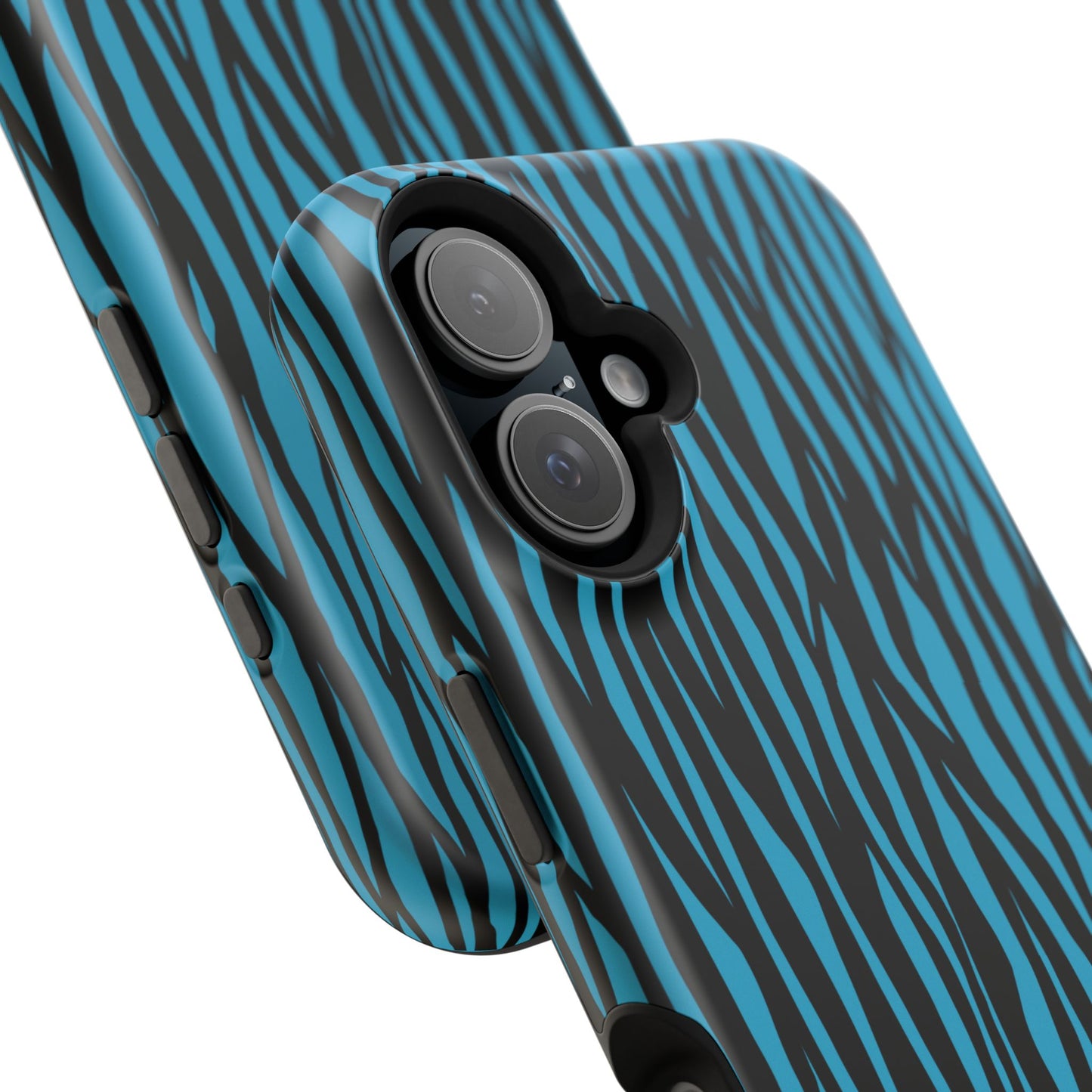Zebra Print Magnetic Tough Case for iPhone - Durable & Stylish Phone Protection