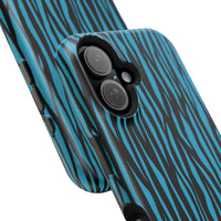 Zebra Print Magnetic Tough Case for iPhone - Durable & Stylish Phone Protection