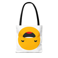 Smiley Face Tote Bag - Fun and Cheerful Reusable Shopping Bag