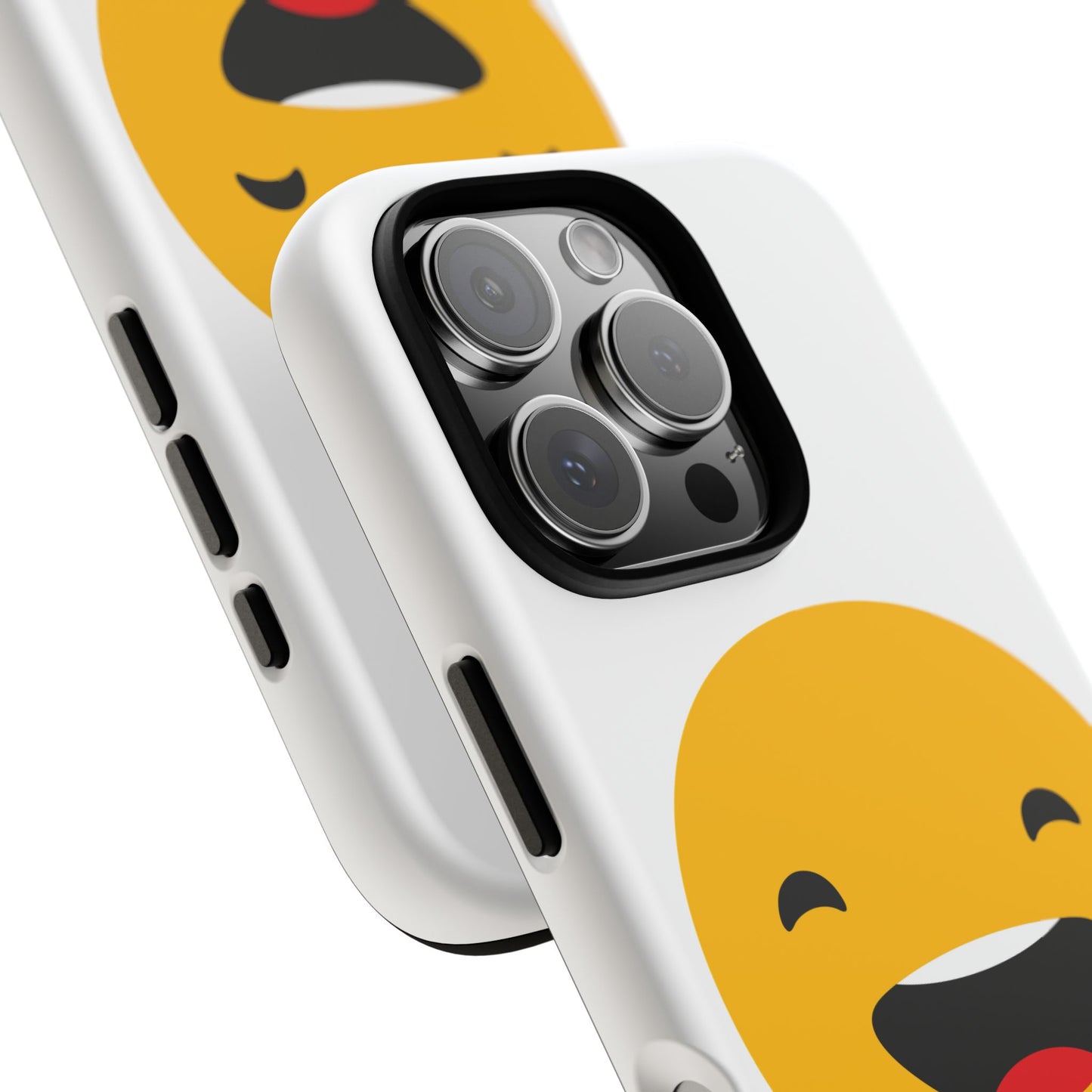 Happy Face Tough Phone Case - Durable Protection with Smile Design