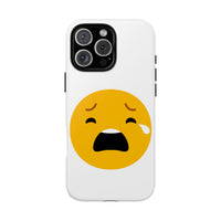 Emotional Tough Case – Sad Emoji Phone Case for Supportive Gifts