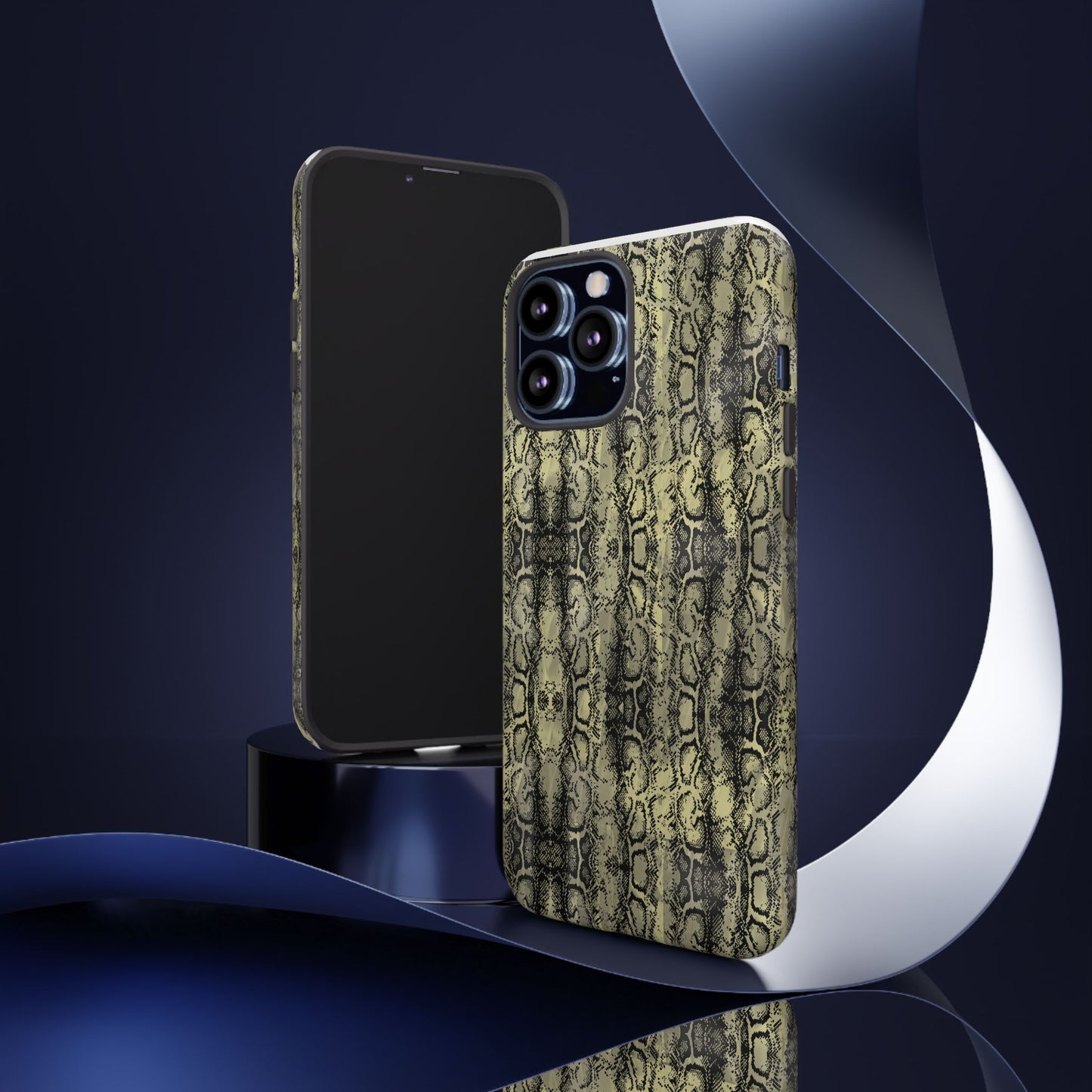 Snake Pattern Phone Case – Tough & Stylish Protection for Your Device  Show off your wild side while keeping your phone protected with this sleek snake pattern case—designed for both fashion and function.