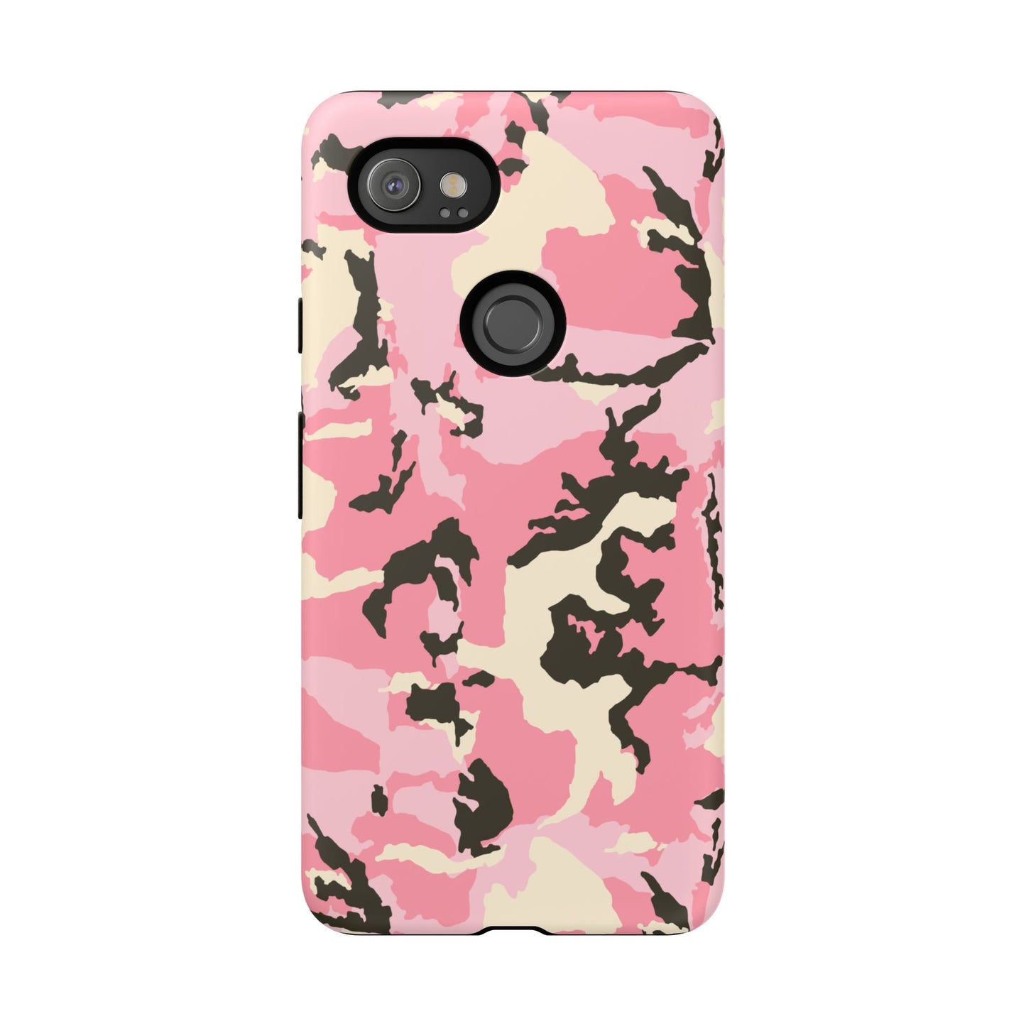 Stylish Pink Camouflage Phone Case – Tough Cases for Trendsetters