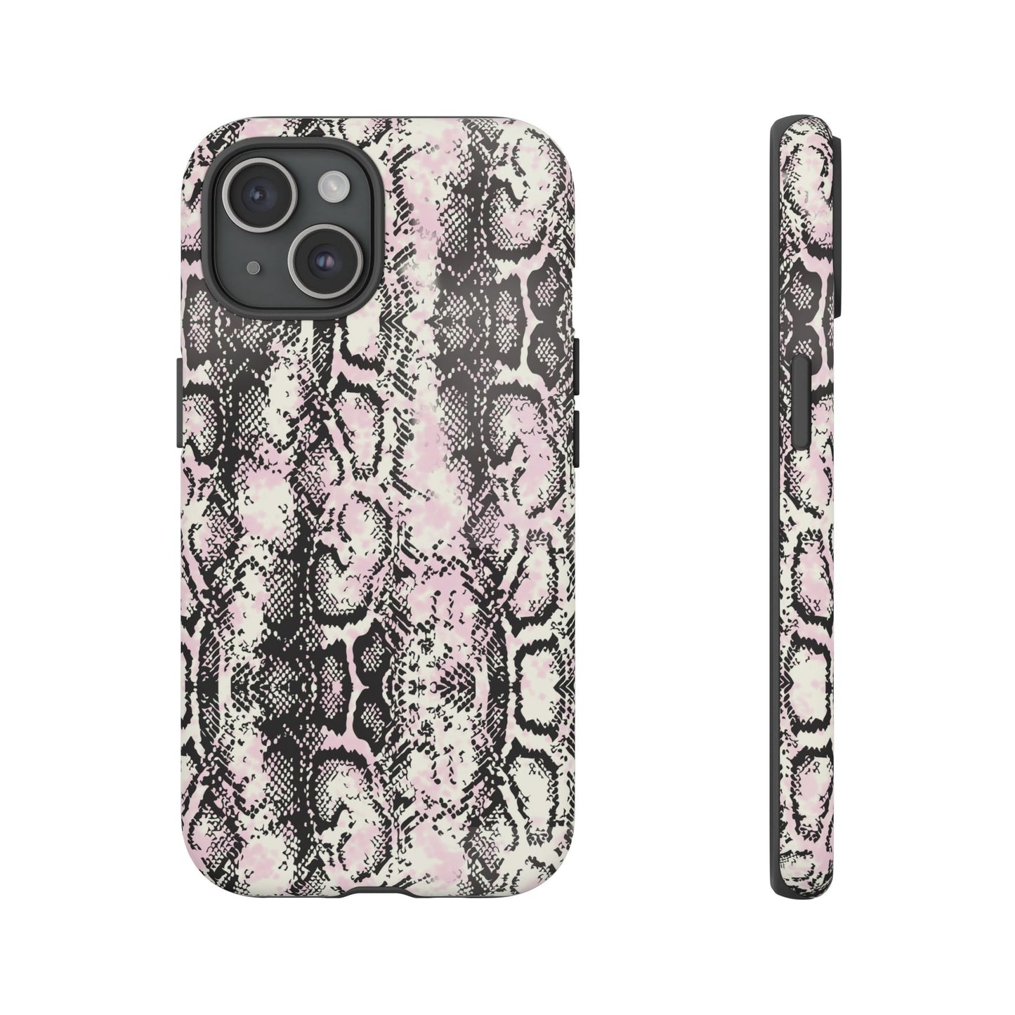 Stylish Snake Print Phone Case - Tough Protection for Trendsetters