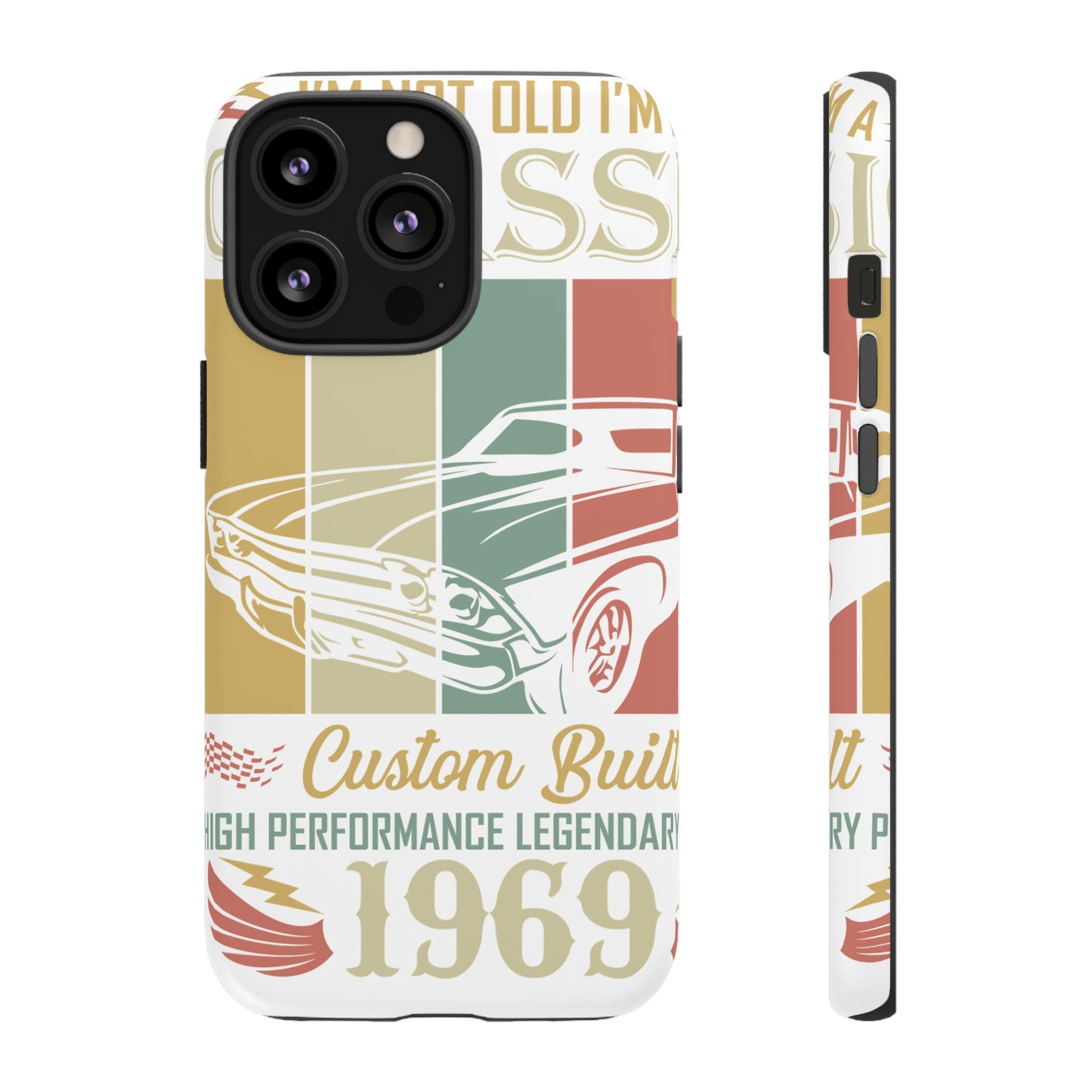 Vintage Classic Car Tough Case - Retro 1969 Design