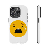 Emotional Tough Case – Sad Emoji Phone Case for Supportive Gifts