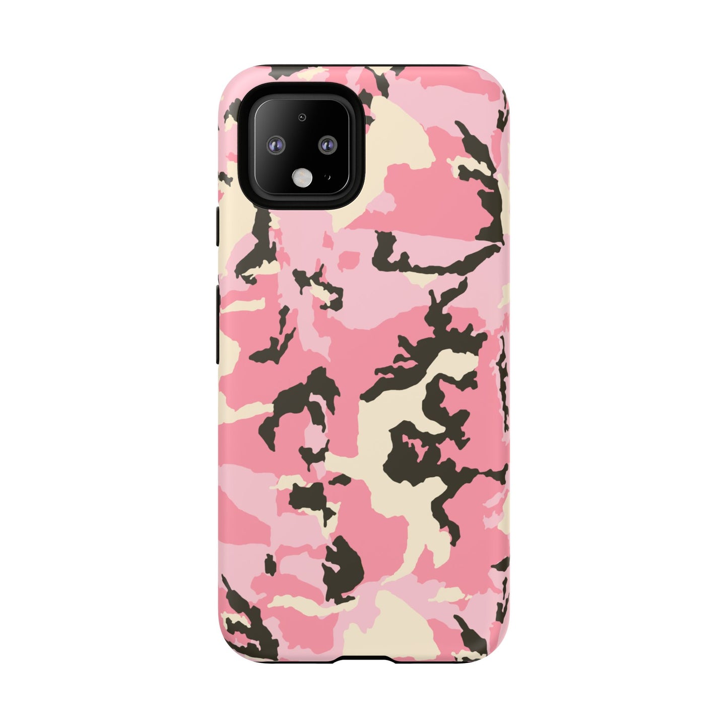 Stylish Pink Camouflage Phone Case – Tough Cases for Trendsetters