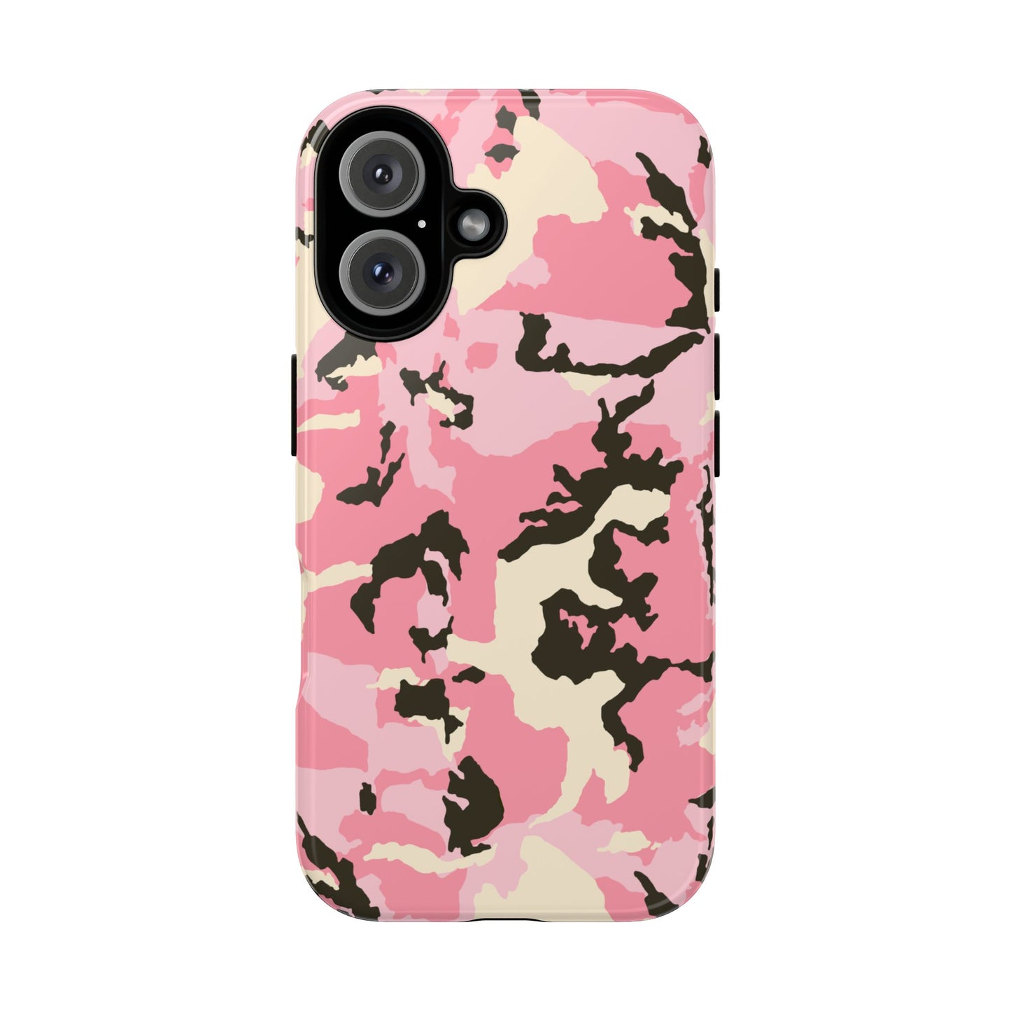 Stylish Pink Camouflage Phone Case – Tough Cases for Trendsetters