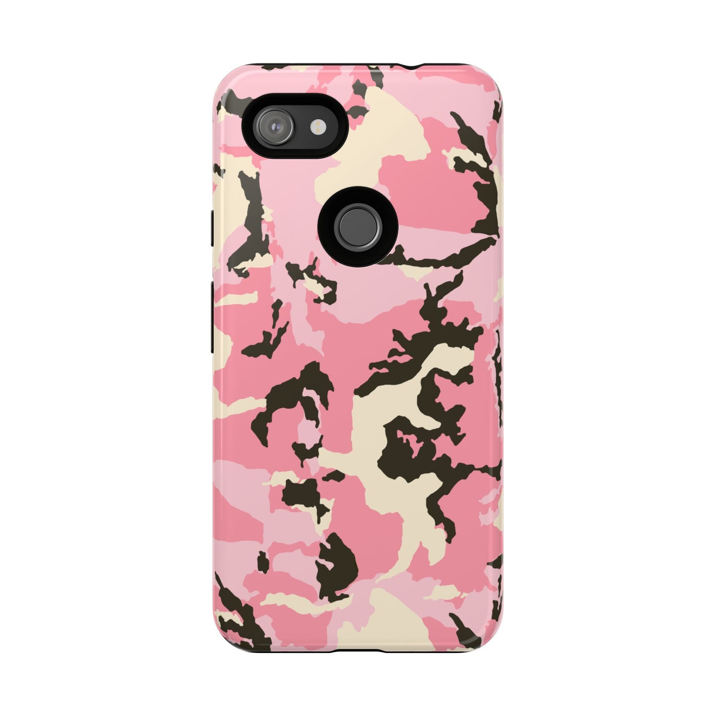 Stylish Pink Camouflage Phone Case – Tough Cases for Trendsetters