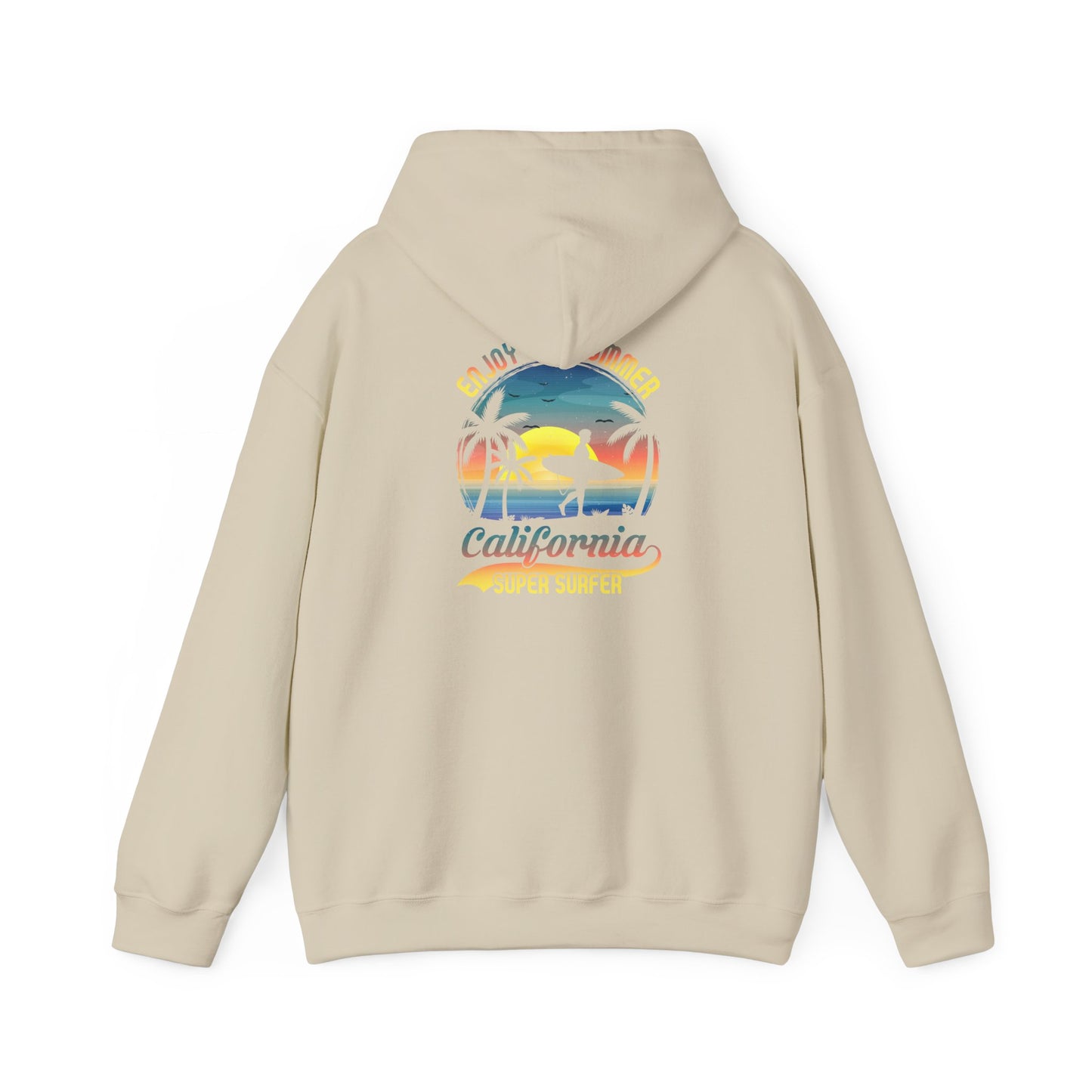 Unisex Heavy Blend™Hooded Sweatshirt California surfing is more than just a sport  it’s a lifestyle,a culture, vibe  🌊🏄‍♂️