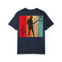 Music Lover T-Shirt, Retro Band Tee, Unisex Music T-Shirt, Guitarist Gift, Music Festival Shirt, Casual Concert Attire