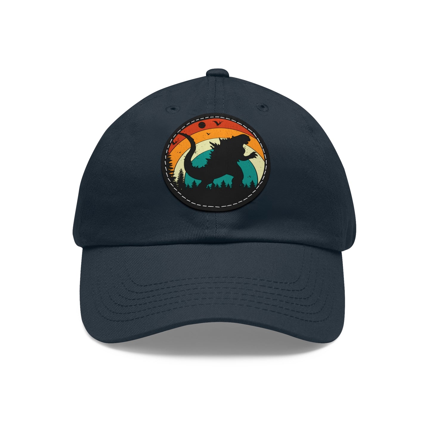 Adventure Dad Hat with Leather Patch – Perfect for Outdoor Enthusiasts