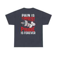 Temporary Pride Unisex Cotton Tee, Fitness Shirt, Apparel, Workout Top,  Gift, Celebration Tee