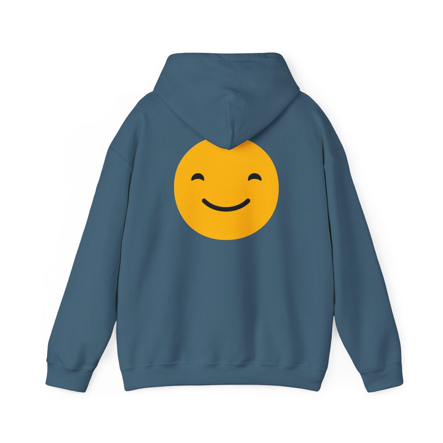 Smiley Face Unisex Hoodie - Happy Vibe Sweatshirt