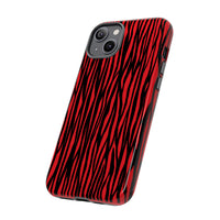 Bold Zebra Print Phone Case - Tough Protection for Trendsetters
