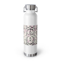 Trendy Snakeskin Insulated Water Bottle - 22oz - Perfect for Travel & Outdoor Adventures