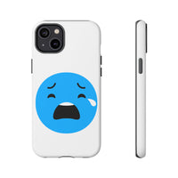 Funny Sad Face Phone Case - Tough and Stylish