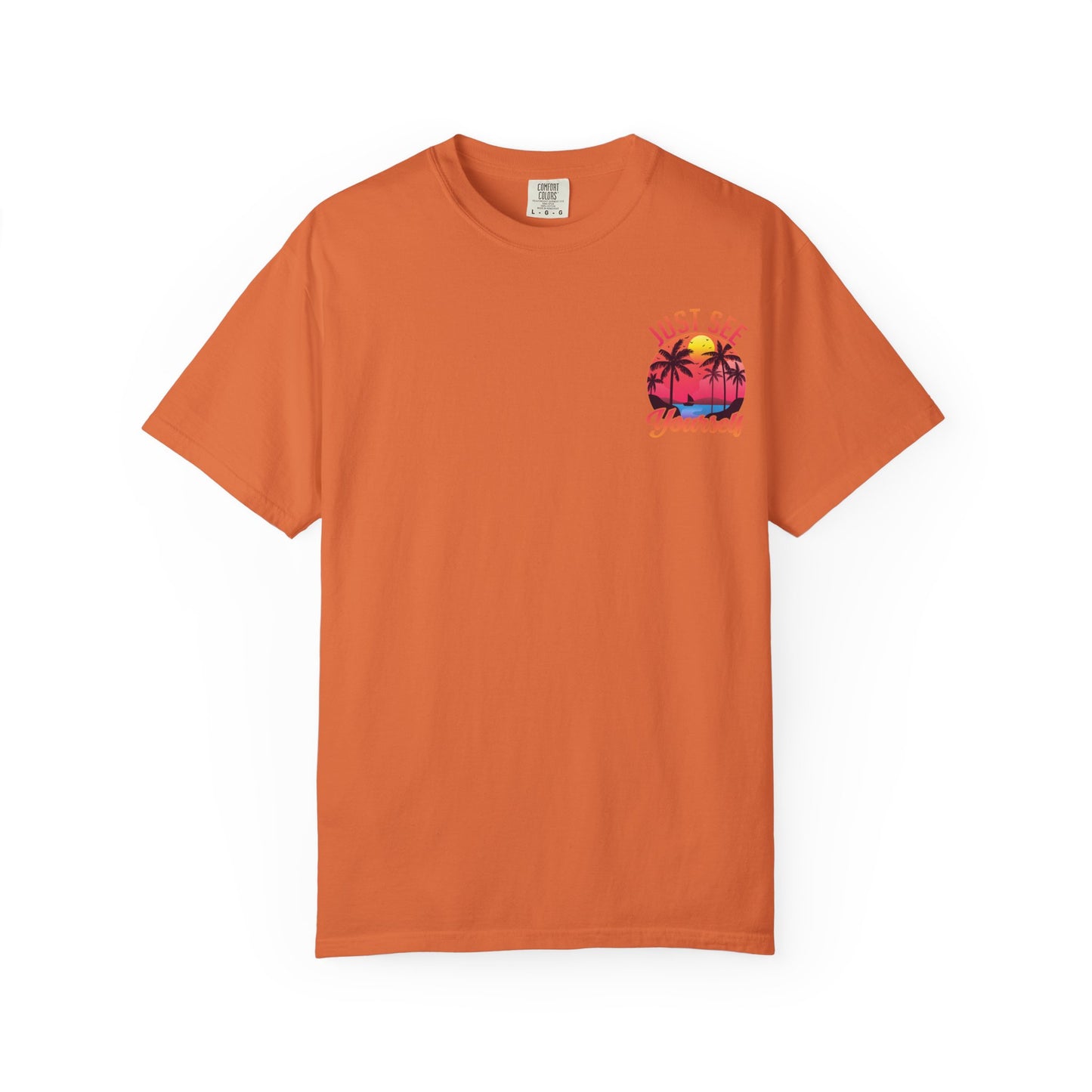 Tropical Vibes T-Shirt, Summer Casual Tee, Unisex Streetwear, Vacation Shirt, Beach Life Apparel, Gift for Travelers