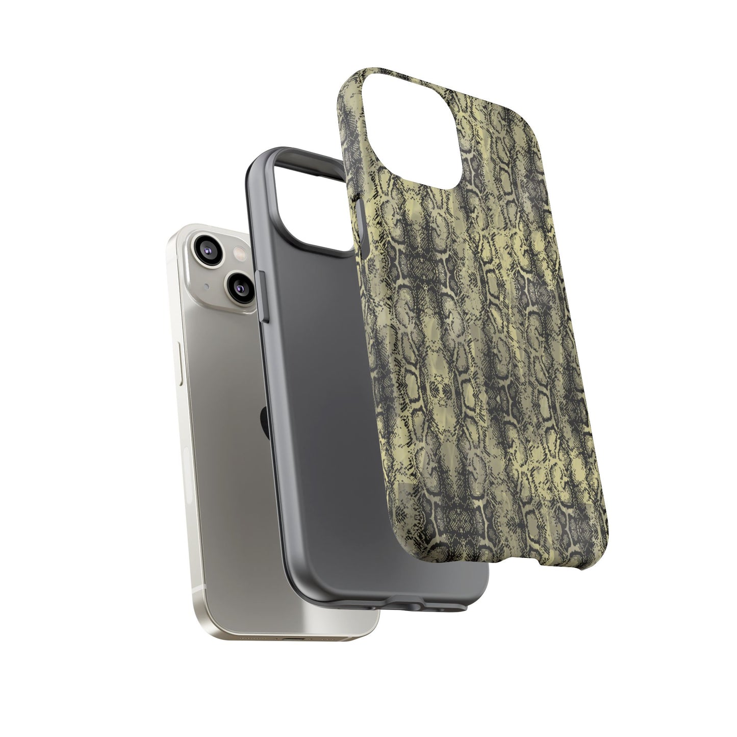 Snake Pattern Phone Case – Tough & Stylish Protection for Your Device  Show off your wild side while keeping your phone protected with this sleek snake pattern case—designed for both fashion and function.