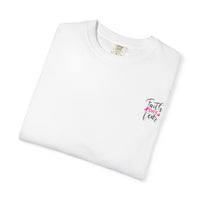 Inspirational Garment-Dyed T-Shirt, Faith Over Fear Tee, Motivational Unisex Fashion, Positive Vibes T-Shirt, Courage Shirt