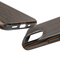 Stylish Magnetic Tough Phone Case - Bold Striped Design