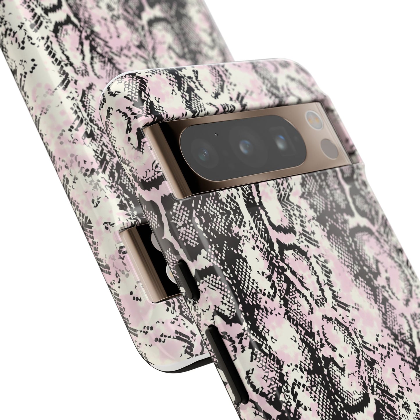 Stylish Snake Print Phone Case – Trendy Design, Tough Protection  Make a bold fashion statement while keeping your phone safe with this sleek and durable snake print case.