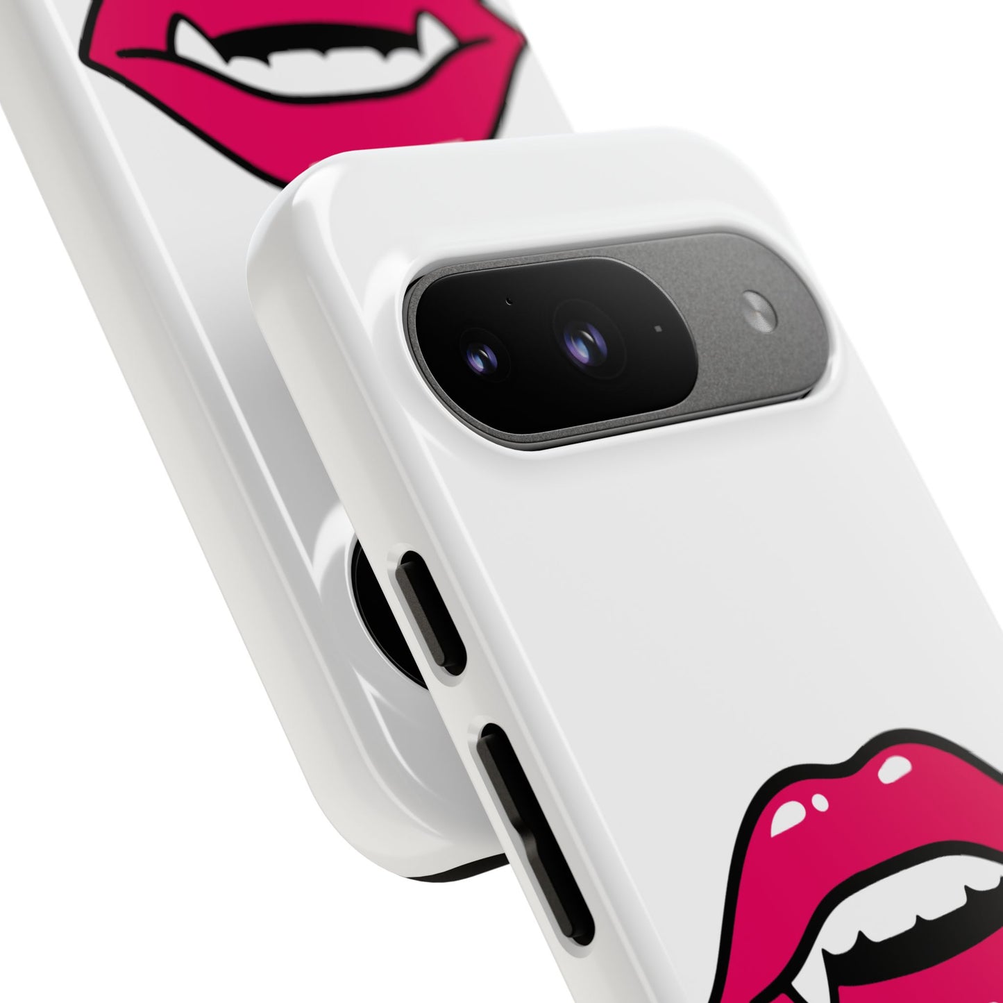 Vampire Mouth Phone Case - Tough Cases for Halloween, Gift for Spooky Lovers, Quirky Phone Accessories, Fun Tech Gear