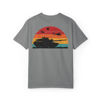 Vintage Sunset Tank Top - Military Inspired Unisex T-Shirt