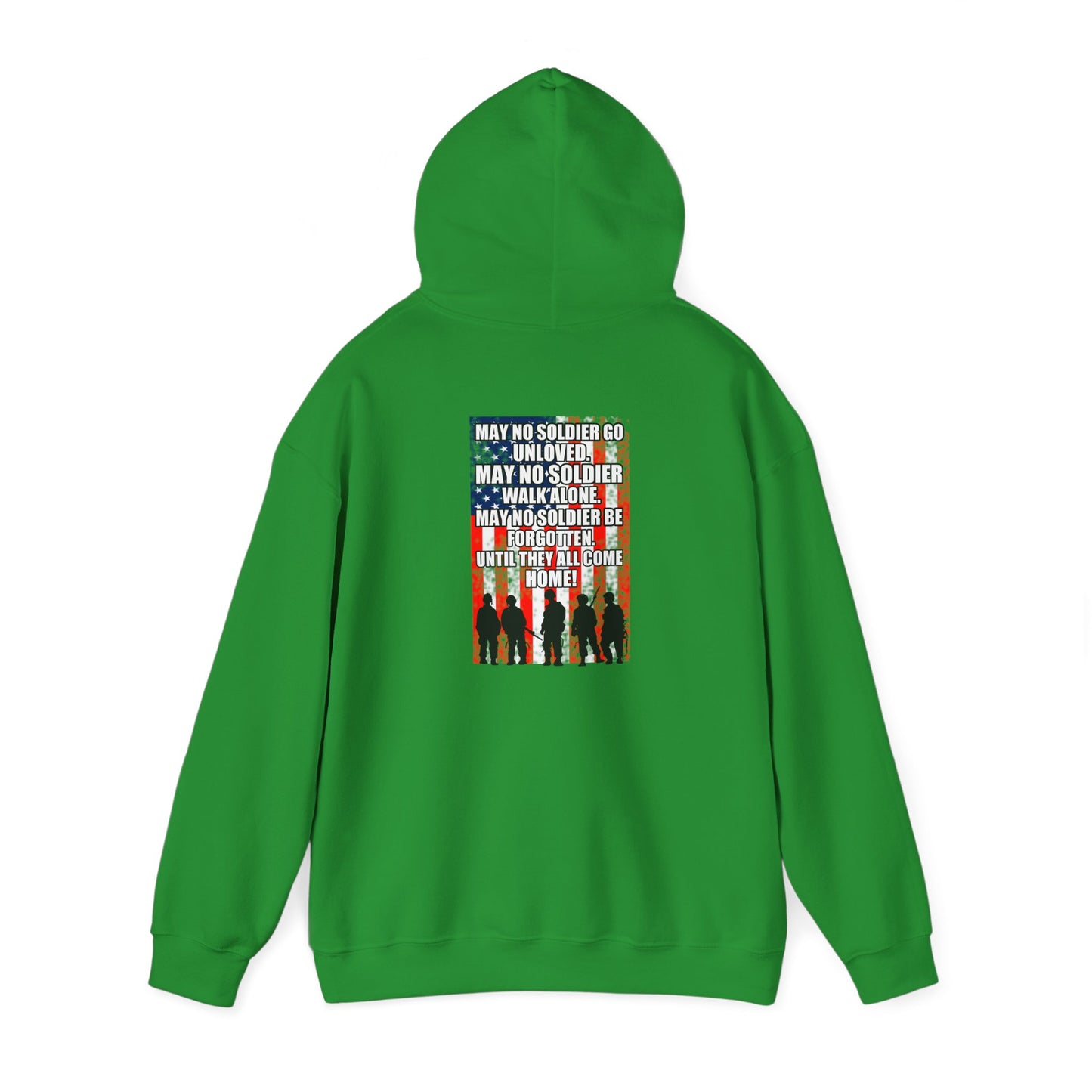 Patriotic Memorial Hoodie: Honor our Heroes, Unisex Sweatshirt for Veterans, Remembrance Day, Gift for Military Families,