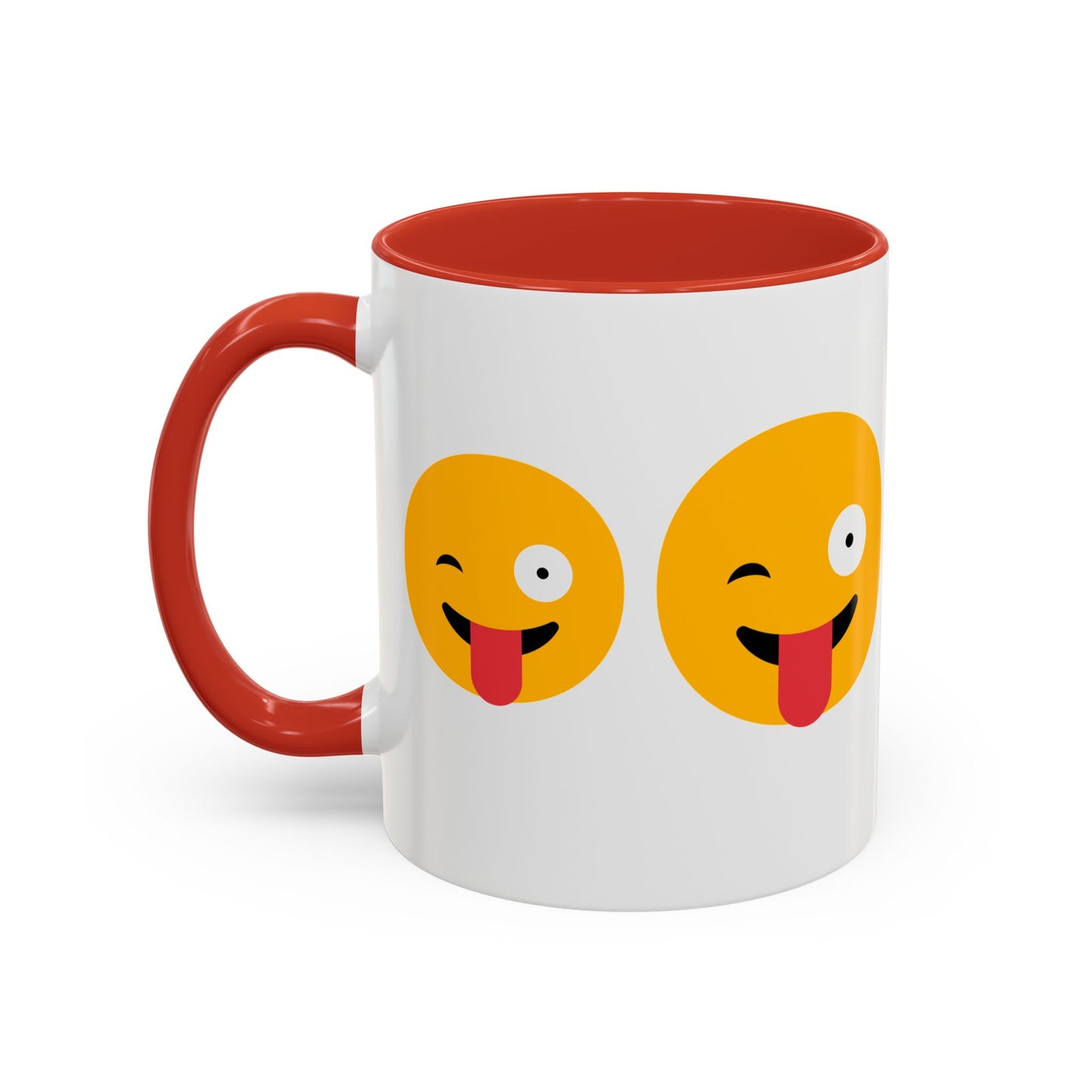 Playful Emoji Coffee Mug | Fun Yellow Faces 11oz & 15oz
