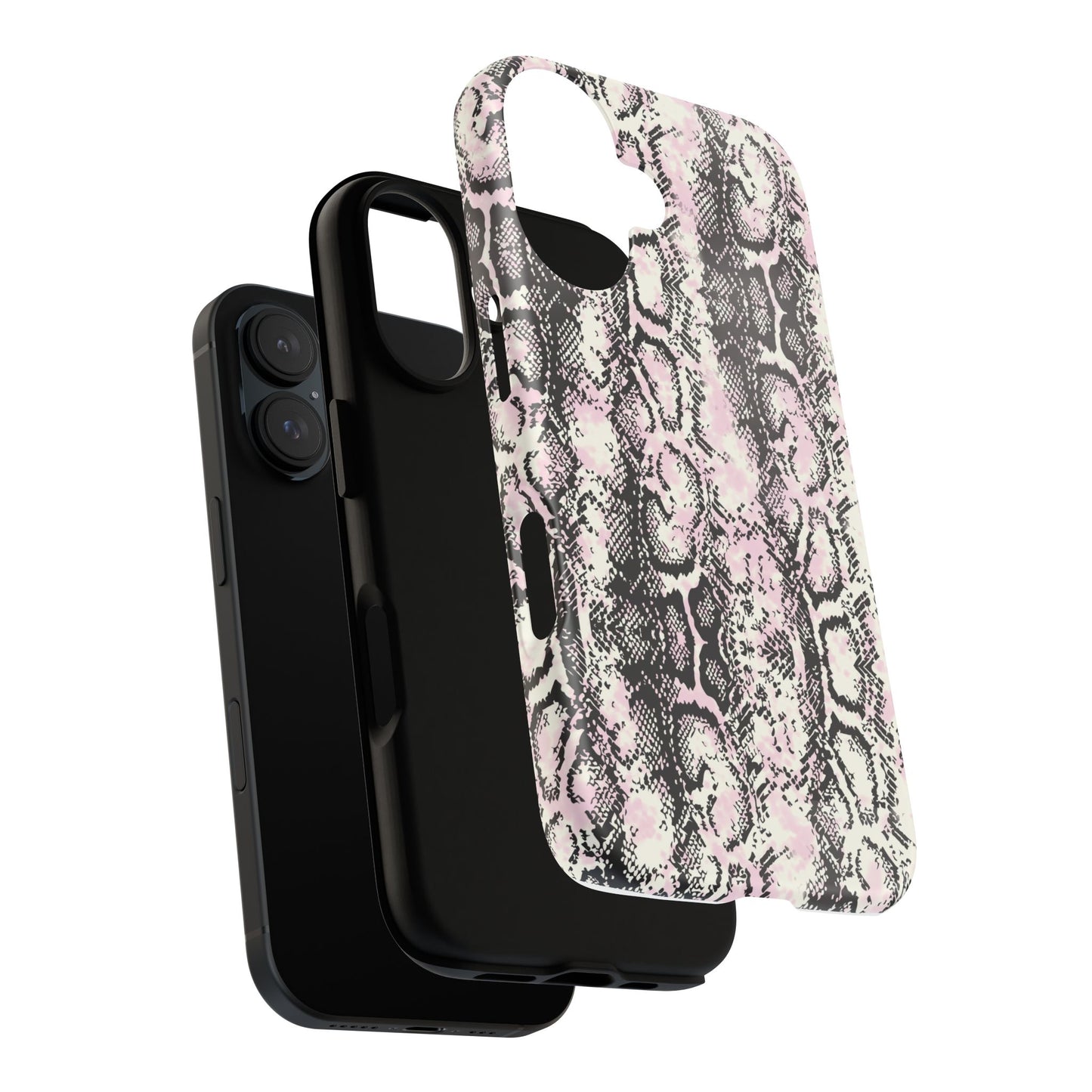 Stylish Snake Print Phone Case – Trendy Design, Tough Protection  Make a bold fashion statement while keeping your phone safe with this sleek and durable snake print case.