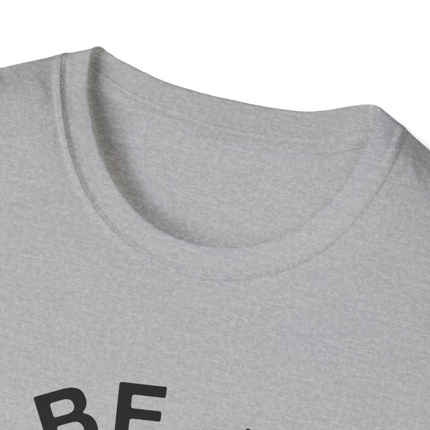 Funny Motivational Unisex T-Shirt - "Be A Nice Human" - Casual Gift, Positive Vibes, Everyday Wear, Friendly Apparel