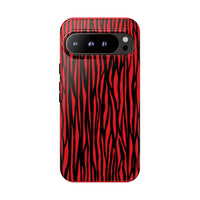 Bold Zebra Print Phone Case - Tough Protection for Trendsetters
