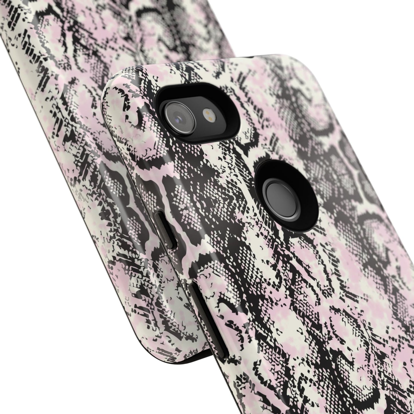 Stylish Snake Print Phone Case - Tough Protection for Trendsetters
