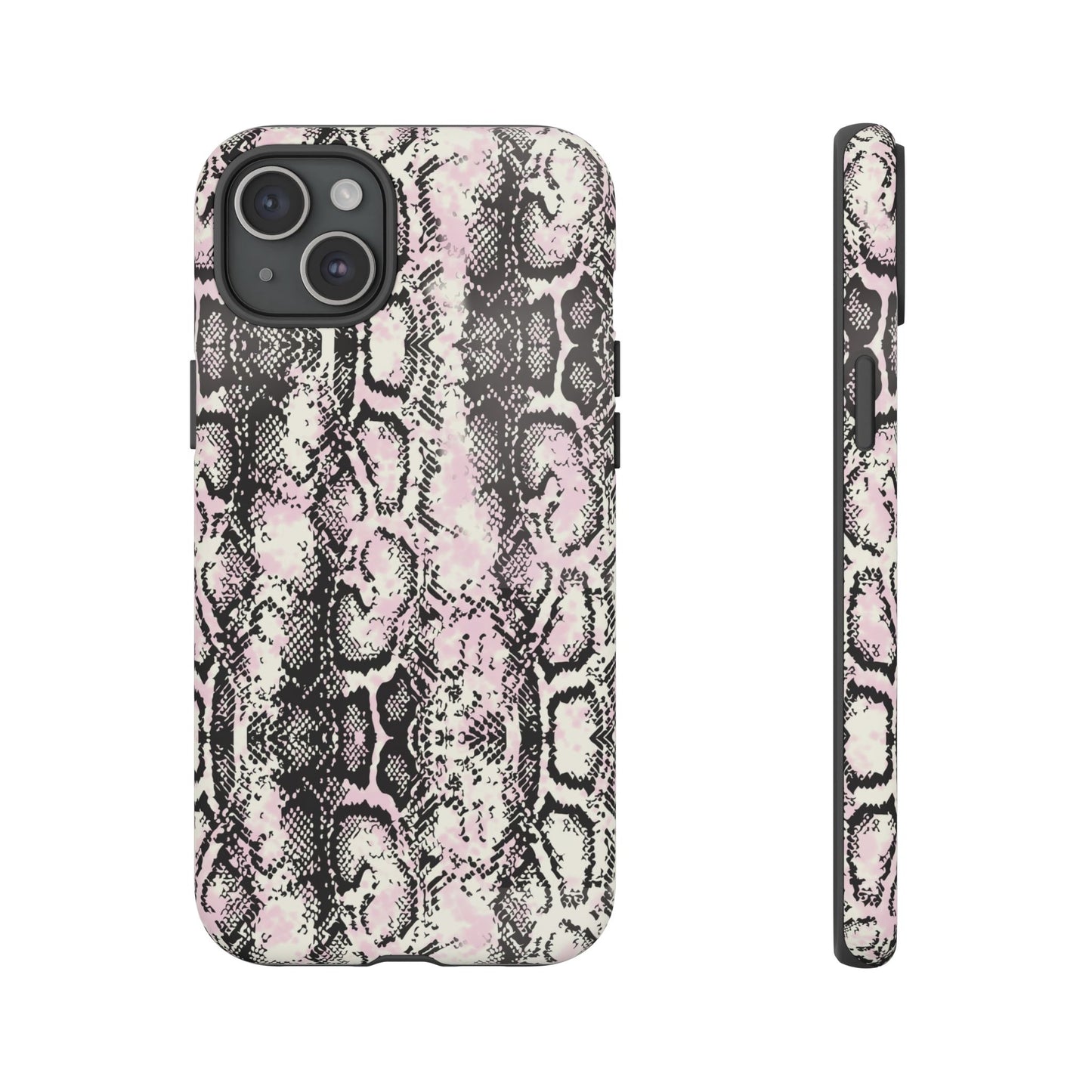 Stylish Snake Print Phone Case - Tough Protection for Trendsetters