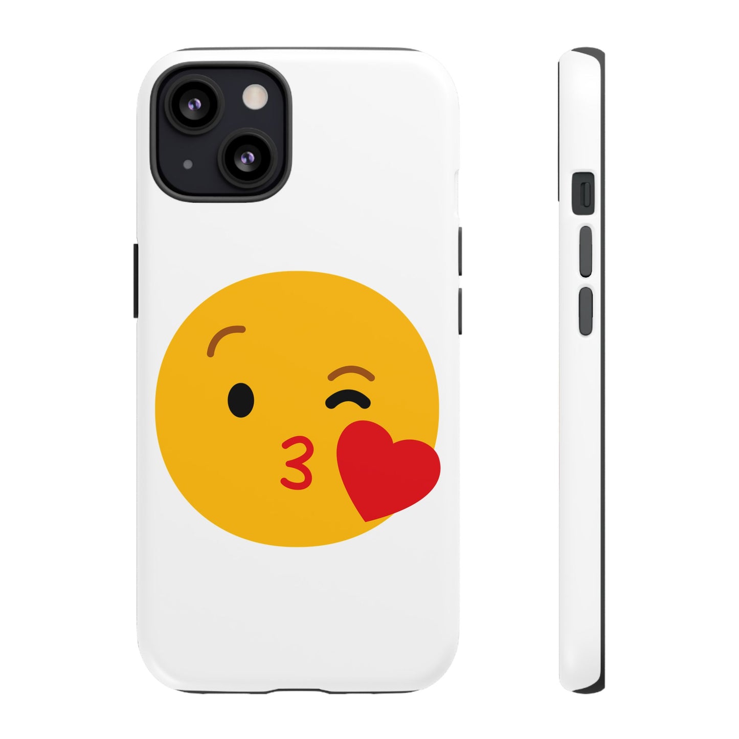 Cute Emoji Phone Case - Kissy Face Design for Stylish Protection