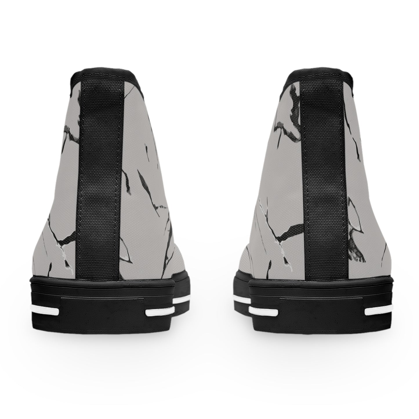 Stylish Marble-Print High Top Sneakers for Trendy Women