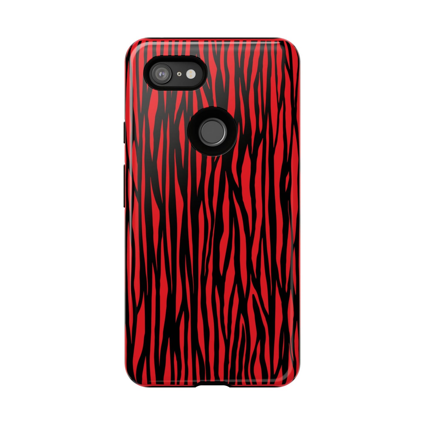 Bold Zebra Print Phone Case - Tough Protection for Trendsetters