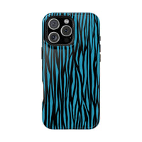 Zebra Print Magnetic Tough Case for iPhone - Durable & Stylish Phone Protection