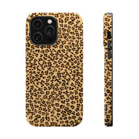 Leopard Print Magnetic Tough Case for iPhone – Bold Style, Rugged Protection  Make a fierce statement while keeping your iPhone safe with this stylish and durable magnetic tough case featuring a trendy leopard print design.
