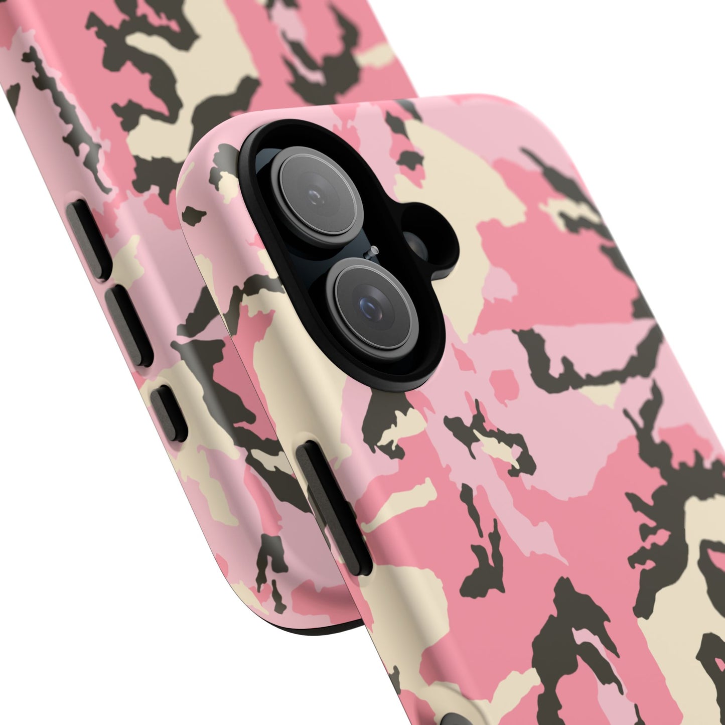 Stylish Pink Camouflage Phone Case – Tough Cases for Trendsetters