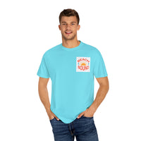 Beach Bound Unisex Garment-Dyed T-Shirt, Summer Vibes, Casual Wear, Beach Trip, Vacation Shirt, Outdoor Activities