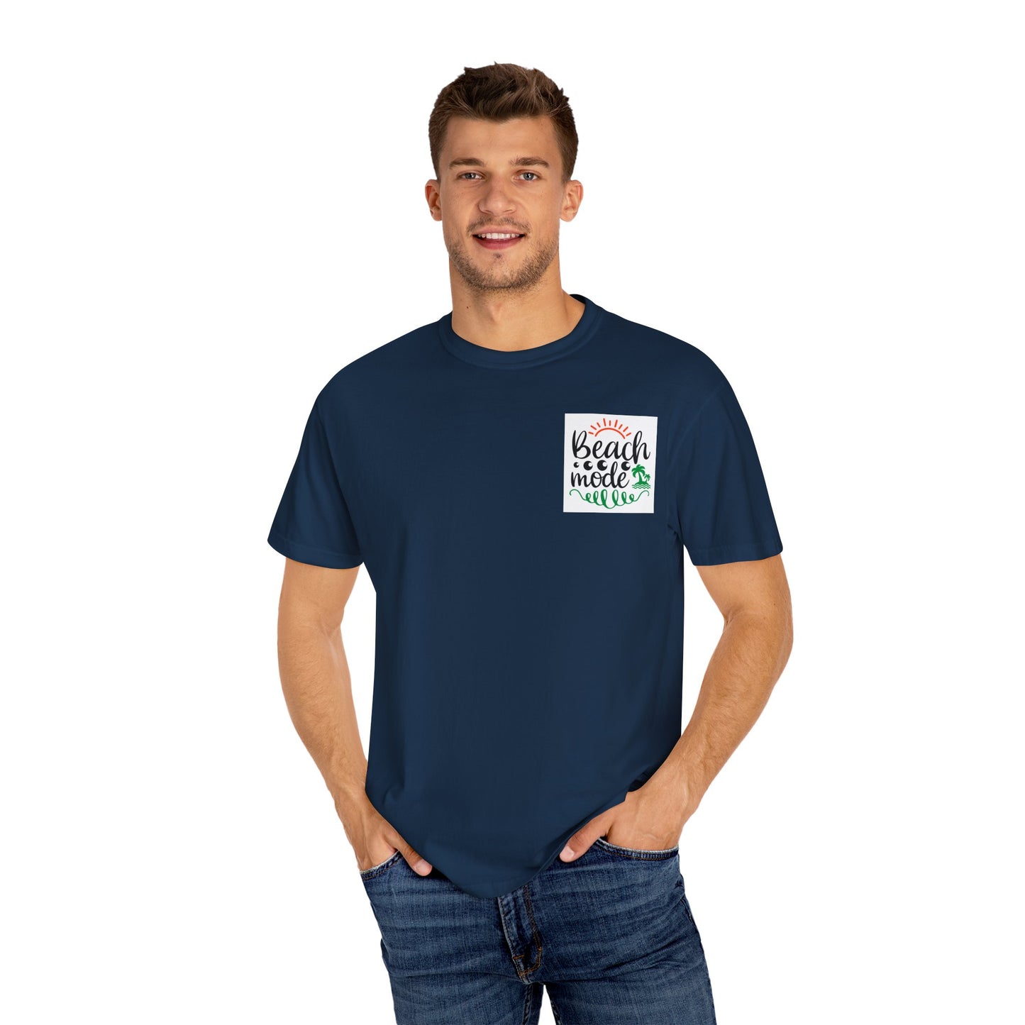 Beach Mode Unisex T-Shirt, Summer Vibes Tee, Vacation Outfit, Beachwear, Gift for Him/Her, Casual Wear
