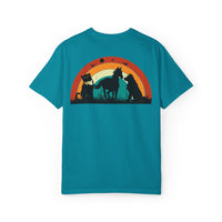 Rainbow Animal Scene Unisex T-Shirt - Nature Lover's Gift