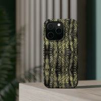 Stylish Snake Skin Magnetic Tough Case - Durable Protection for Your Phone