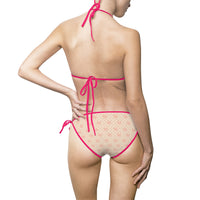 Floral Women's Bikini Swimsuit - Cute Summer Swimwear for Beach & Pool