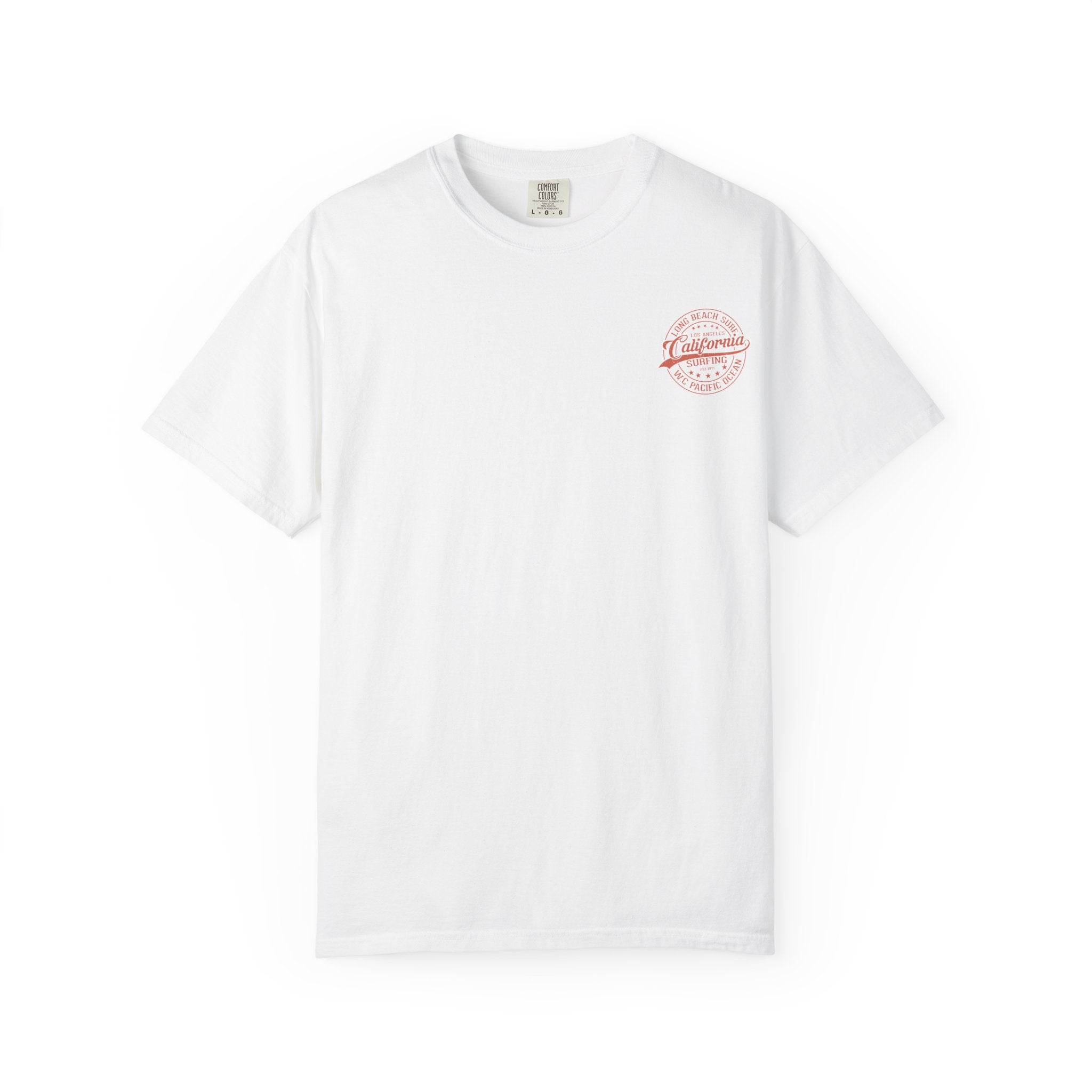 California Surf Unisex T-Shirt, Cozy Beachwear, Gift for Surfers, Summer Attire, Casual Style, Vacation Essential