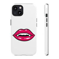 Vampire Mouth Phone Case - Tough Cases for Halloween, Gift for Spooky Lovers, Quirky Phone Accessories, Fun Tech Gear