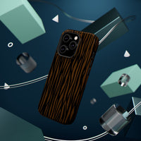 Stylish Magnetic Tough Phone Case - Bold Striped Design